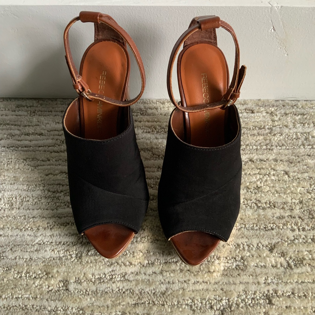 Rebecca Minkoff Ragini High Heel W/Ankle Strap Size 6.5